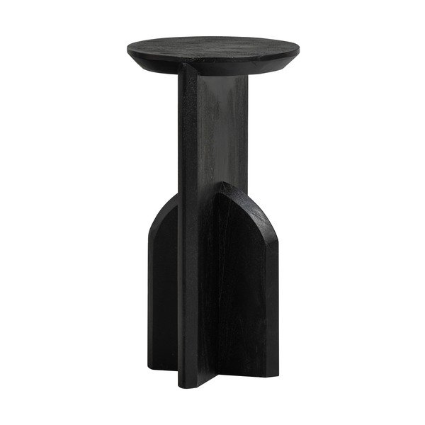 Akaatsia täispuidust abilaud ø 30 cm Kioni - WOOOD-image-2