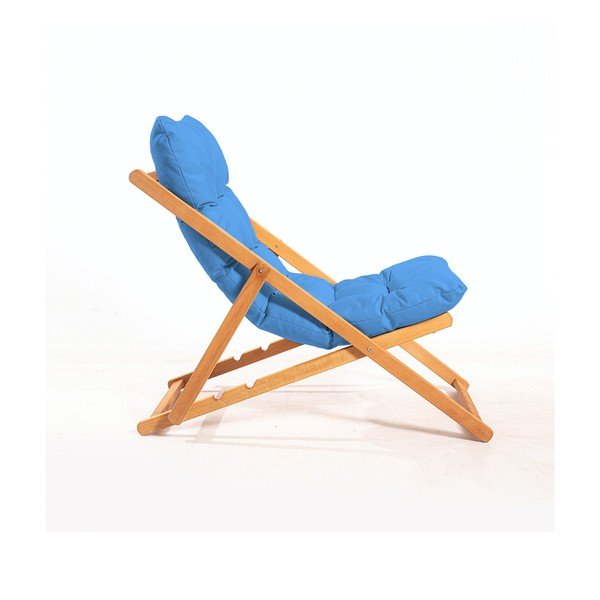 Sinine-puiduvärvi pöögipuidust aiamööbli komplekt 2-le - Floriane Garden-image-2