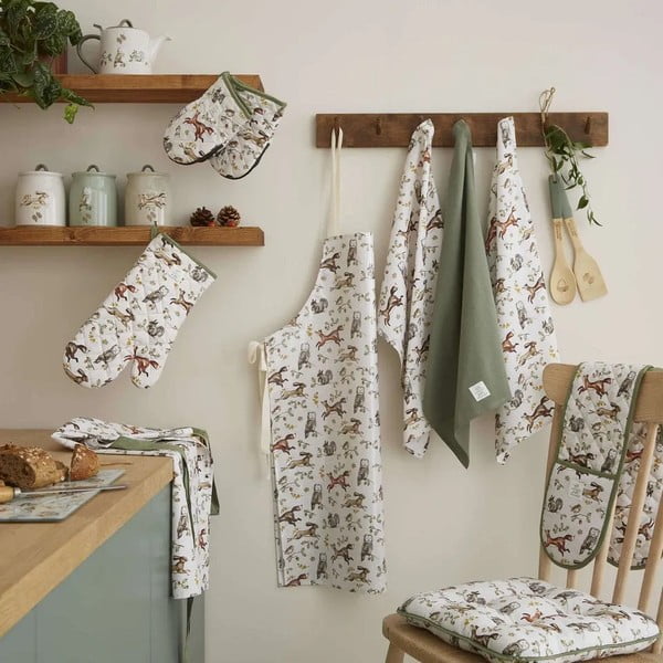 Puuvillased pajakindad 2tk komplektis Forest Fable - Cooksmart ®-image-3