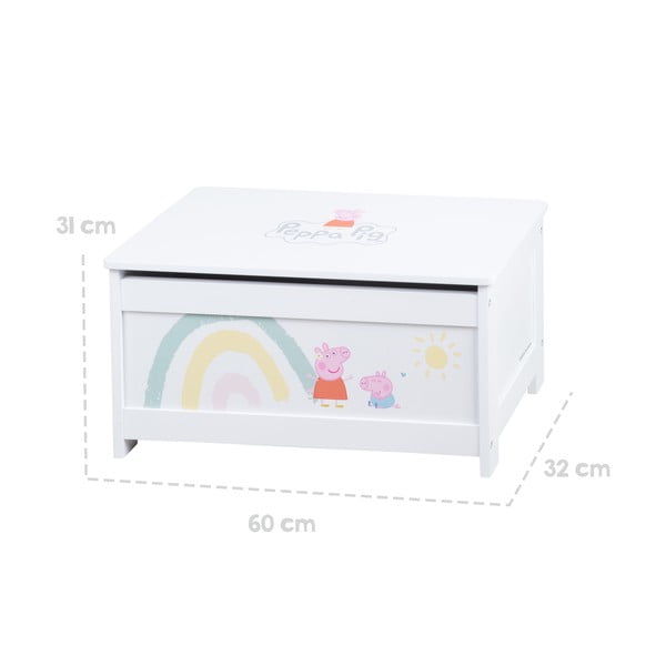 Laste hoiukast 60x32x30 cm Peppa Pig - Roba-image-1