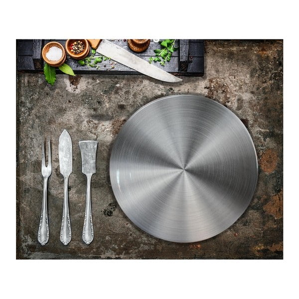 Keramický talíř Metal, ⌀ 25 cm-image-1