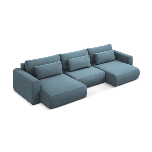 Helesinine lahtikäiv/panipaigaga U-kujuline nurgadiivan Kapua – Makamii-image-2