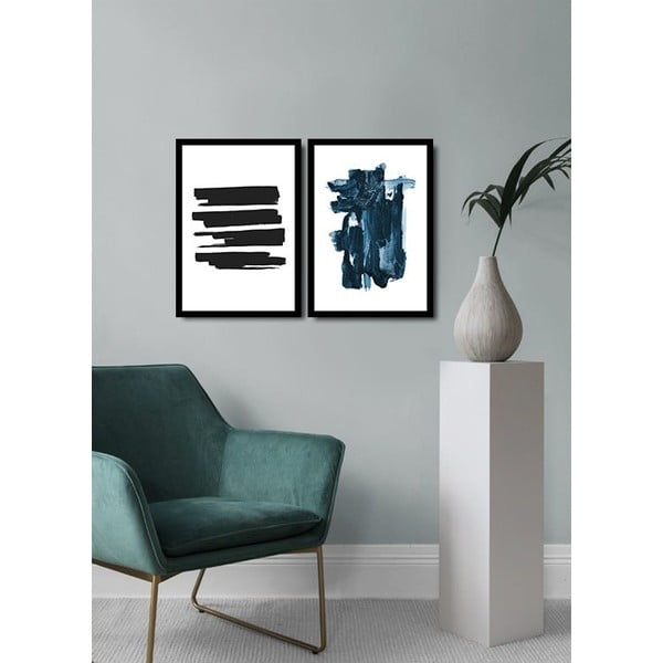 Maalid 2 tk komplektis 36x51 cm - Wallity-image-1