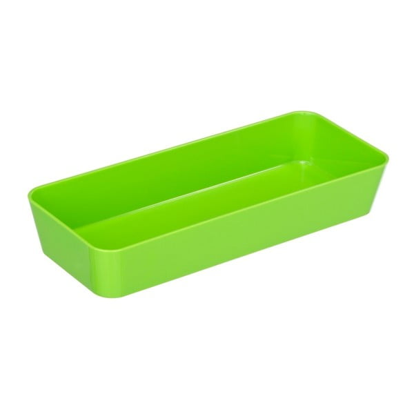 Zelený úložný box Wenko Candy, 24 x 10 cm