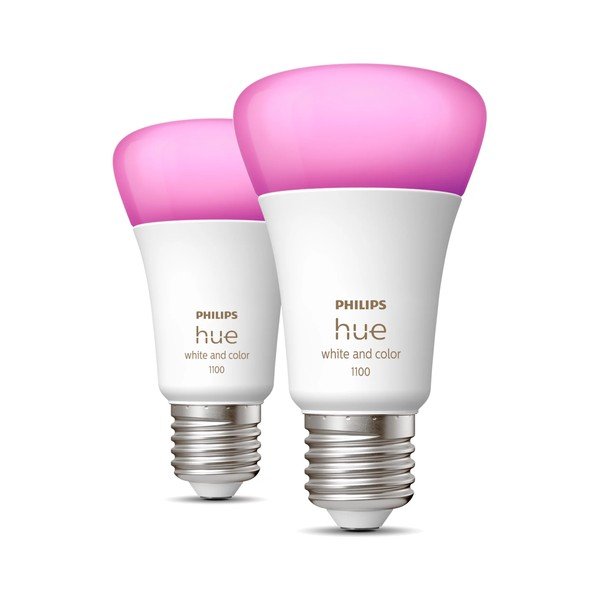 LED nutipirnid 2tk komplektis, E27, 11W White and color ambiance - Philips Hue-image-1