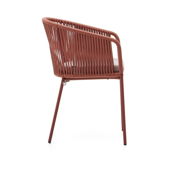 Aiatool kootud terrakotta Yanet - Kave Home-image-4