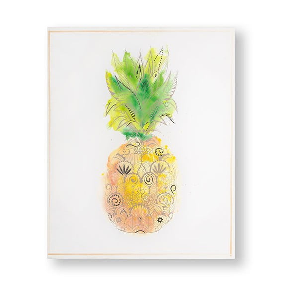Obraz Graham & Brown Pineapple Tropics, 40 x 50 cm