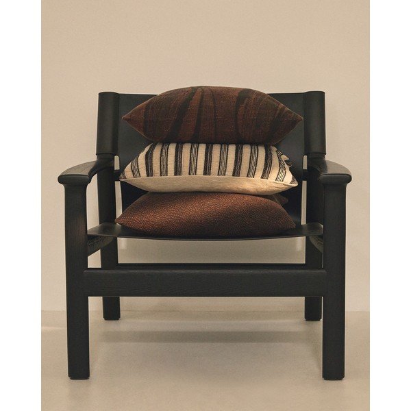 Žakaarist padjakate 50x50 cm Junie - Kave Home-image-1