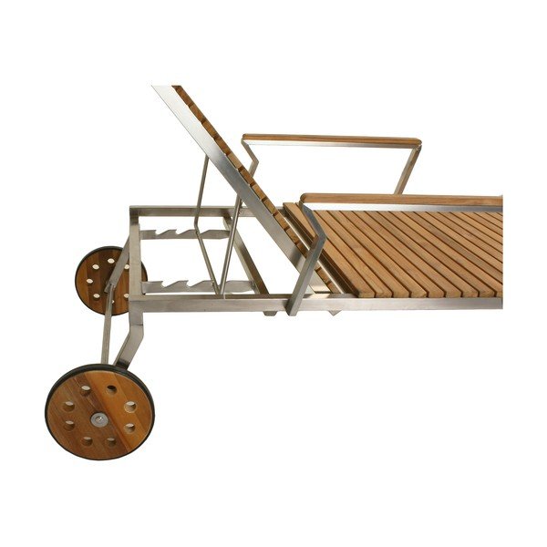 Pruun metallist aia lamamistool Denver – Garden Pleasure-image-2