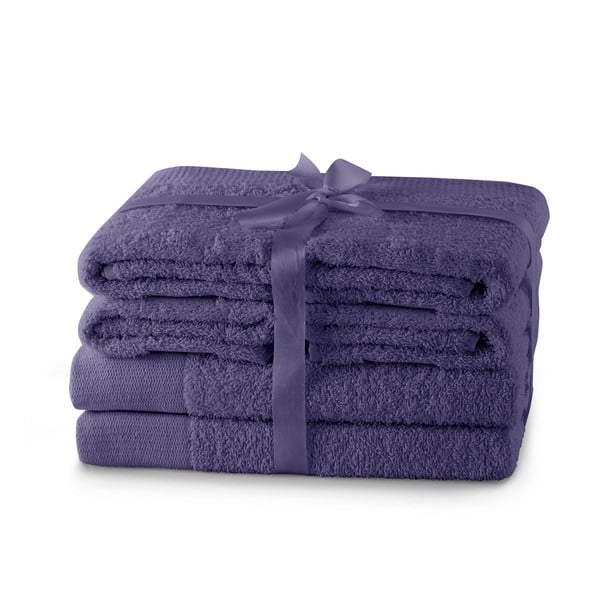 Lillad froteest puuvillased käterätikud ja saunalinad, komplekt 6 tk Amari – Restilo