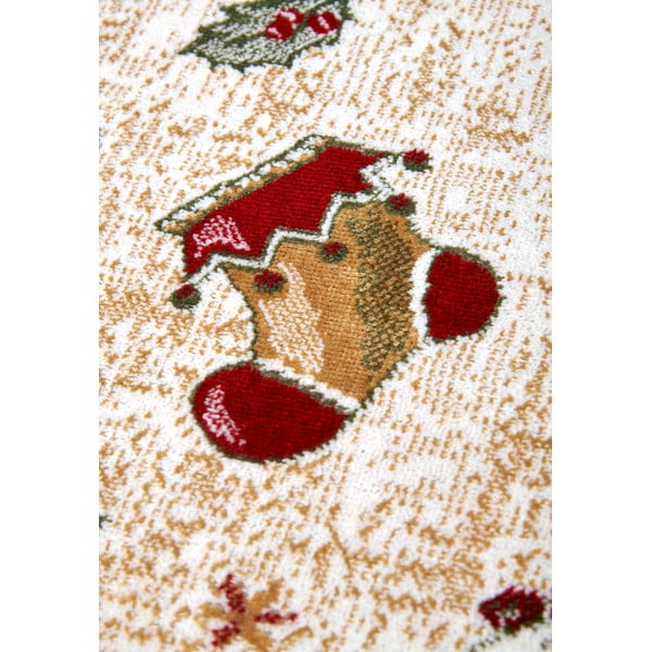 Punane jõulumotiividega puuvillaseguga vaip 160x230 cm Toy's Delight Red Christmas - Villeroy&Boch-image-3