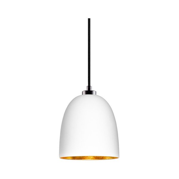 Valge kahe käega ripats musta kaabli ja kuldse matt detailiga Awa - Sotto Luce-image-1