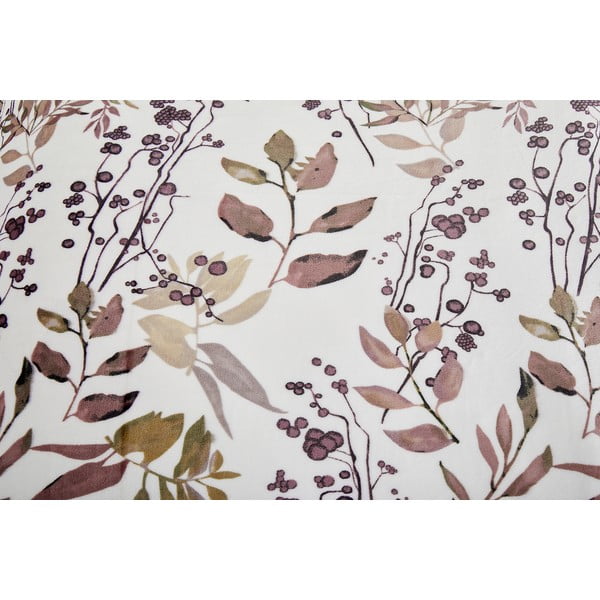 Valge-pruun mikroplüüsist voodipesu üheinimesevoodile 140x200 cm Ramita - My House-image-4