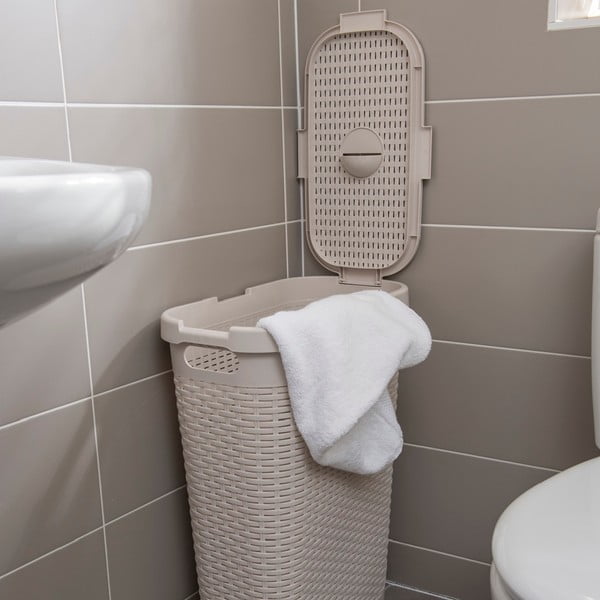 Beež kaliko pesukorv, 40 l - Addis-image-2