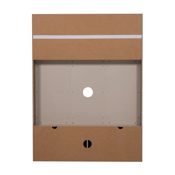 Modulaarne televiisor tumedas naturaalses värvitoonis 160x215 cm Build - WOOOD-image-3