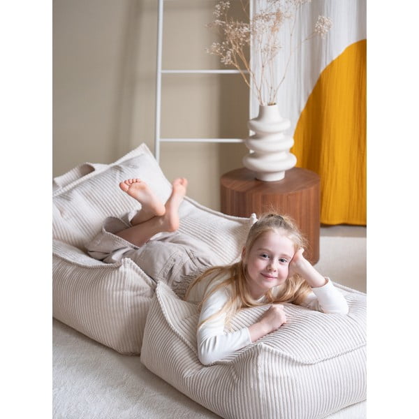 Kreem velvetist laste kott-tool Square - Wigiwama-image-2