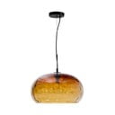 Merevaigukollane rippvalgusti klaasist varjuga ø 40 cm Balma - Kave Home