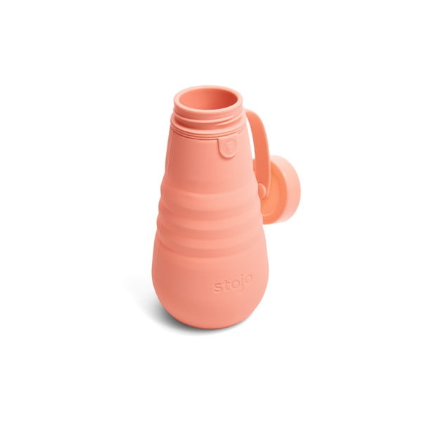 Oranž kokkuvolditav pudel Pudel Aprikoos, 590 ml Spring - Stojo-image-3