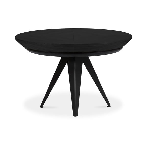 Must tammepuust kokkupandav laud, ø 120 cm Magnus - Windsor & Co Sofas-image-2