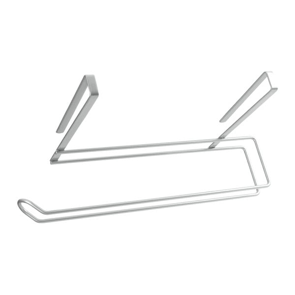 Hõbedane teras majapidamispaberi hoidja rippuv – Metaltex-image-1