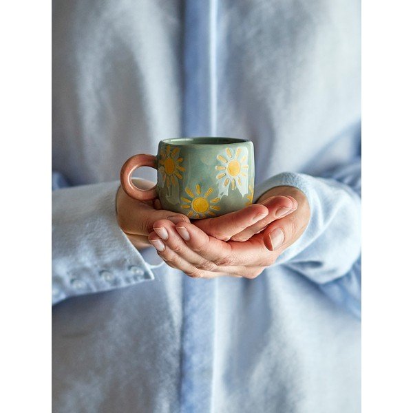 Helesinine keraamiline laste kruus 110 ml Nini - Bloomingville-image-4