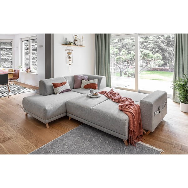 Helehall nurgadiivanvoodi panipaigaga (vasak nurk/L-kujuline) Classy Sophie – Miuform-image-4