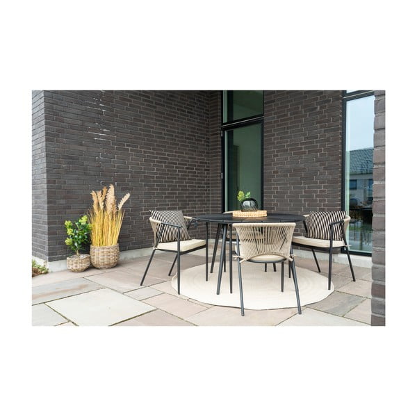 Ümmargune aia söögilaud ø 120 cm Atlanta - House Nordic-image-4