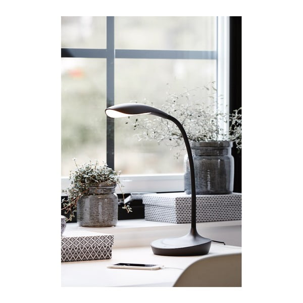 Must laualamp USB-pordiga Swan - Markslöjd-image-2