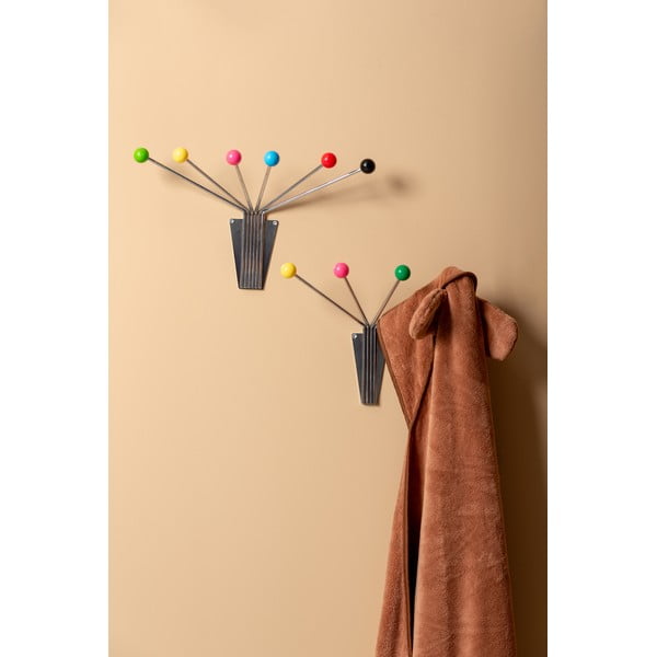 Hõbedane metallist seinakinnitus Neptune - PT LIVING-image-1