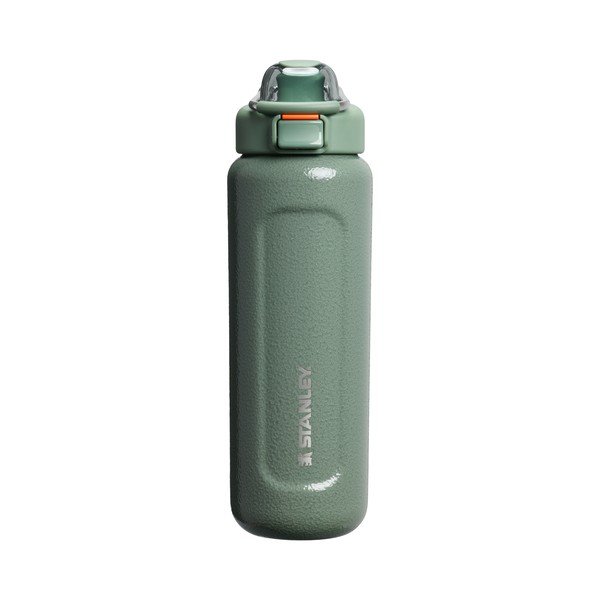 Roheline roostevabast terasest reisipudel 700 ml Wellspring Bottle Hammertone Green - Stanley