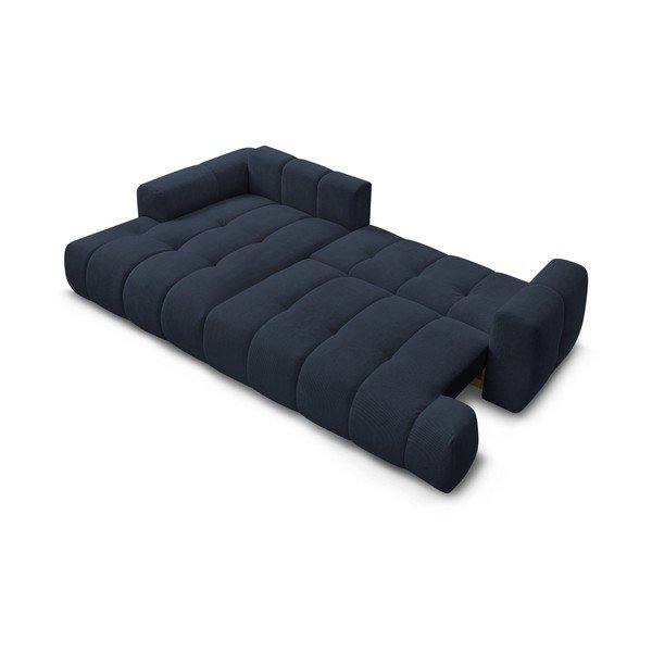 Tumesinine diivanvoodi/panipaigaga nurgadiivan (vasak nurk/diivanvoodiga) Fuji - Bobochic Paris-image-4