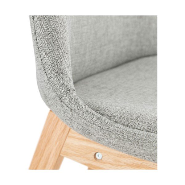 Šedá barová židle Kokoon QOOP Mini, výška sedu 65 cm-image-1