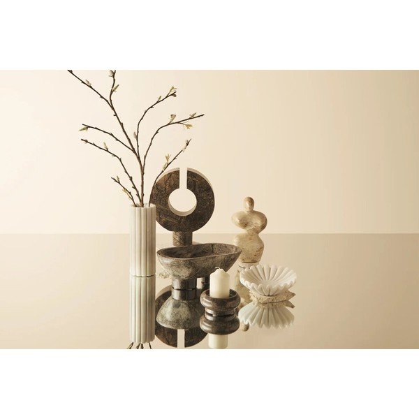 Valge marmorvaas (kõrgus 20 cm) Savio - Premier Housewares-image-4