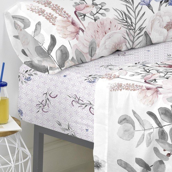 Puuvillane lina, 105 x 200 cm Delicate Bouquet - Happy Friday Basic-image-4