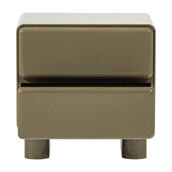 Roheline läikiv öökapp Lustra - WOOOD-image-3