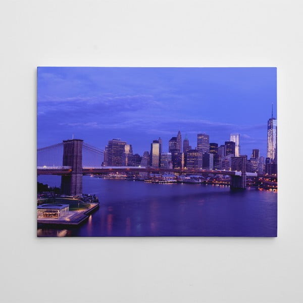 Obraz na plátně Brooklyn Bridge, 50x70 cm