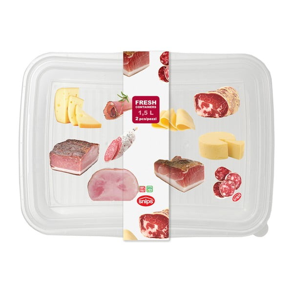 Komplekt 2 Classic toidukarpi, 1,5 l - Snips-image-1