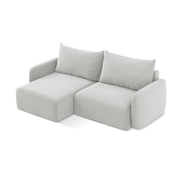 Helehall sametdiivanvoodi/panipaigaga nurgadiivan (vasak nurk/diivanvoodiga) Kalena - Makamii-image-3