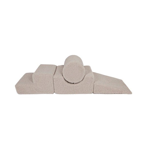 Hall kangast-vahtplastist mänguväljak 45x170x30 cm Montessori - Meowbaby-image-3