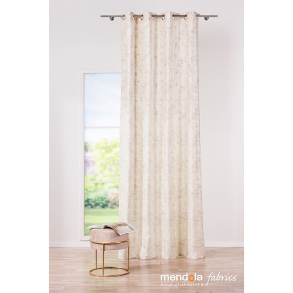 Kreem kardin 140x260 cm Lhasa - Mendola Fabrics-image-1