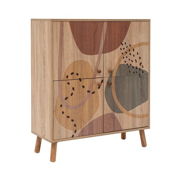 Tammedekooriga kapp 95x111 cm Multilux - Kalune Design-image-2