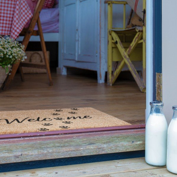 Kookoskiududest matt 60x90 cm Welcome Paws - Artsy Doormats-image-3