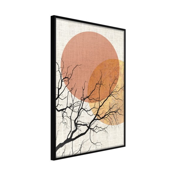 Plakat raamis, 30 x 45 cm Gloomy Tree - Artgeist