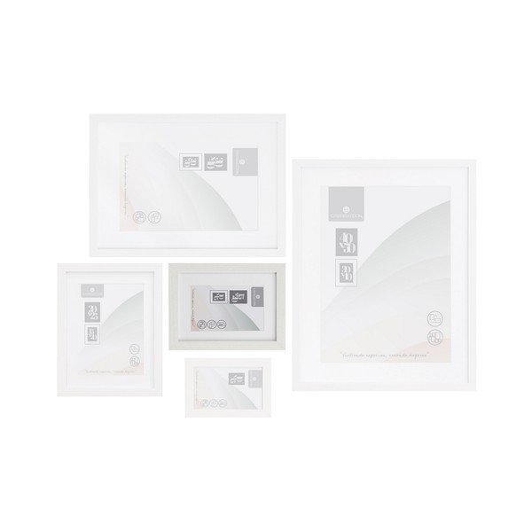 Valge seisu-seinaraam 17,5x22,5 cm Sencillo - Casa Selección-image-1