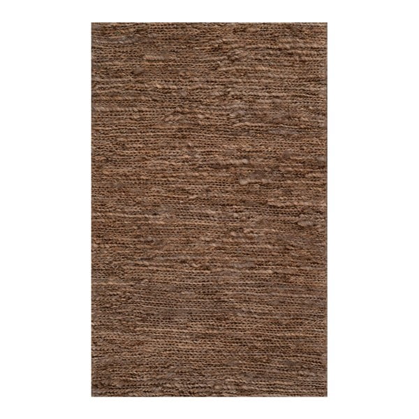 Ručně tkaný koberec Linie Design Botanic Grey, 50 x 80 cm