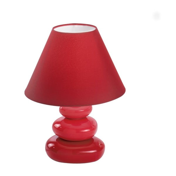 Stolní lampa Modern Red Stone