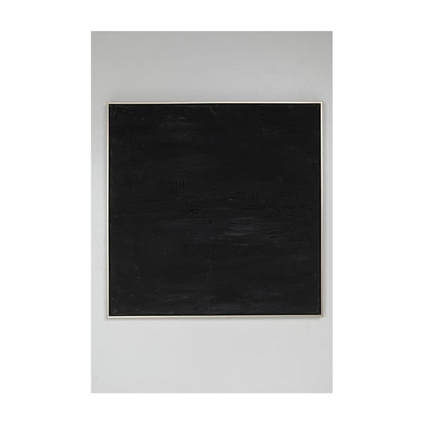Olejomalba Kare Design Abstract Deep Black, 80 x 80 cm