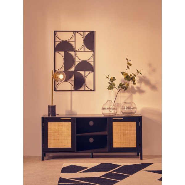 Must telekaalus 120x52x38 cm Sherman - Premier Housewares-image-1