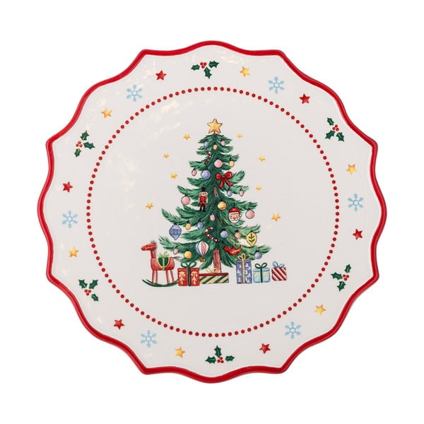 Keraamiline jõulumotiiviga kandik Naive - Bloomingville-image-2