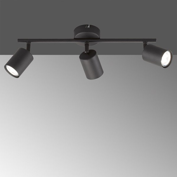 Must metallist LED kohtvalgusti 8x42 cm Vano - Fischer & Honsel-image-2
